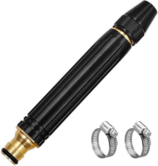 High- Pressure Water Spray Nozzle for Car Garden Lawn Wash Hose Pipe Nozzle