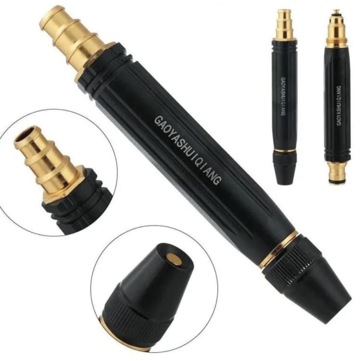 High- Pressure Water Spray Nozzle for Car Garden Lawn Wash Hose Pipe Nozzle