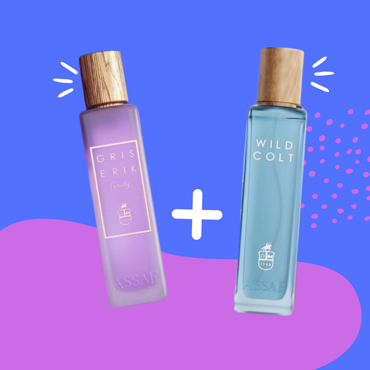 Assaf Wild Colt + Gris Erik وايلد كولت + غري إريك(2 BOTTLES)